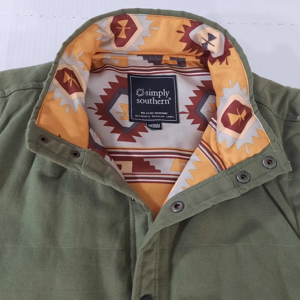 Simply Southern Washington Aztec Quilted Vest